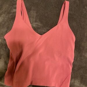 Size 0 RARE lululemon Mulled wine align tank